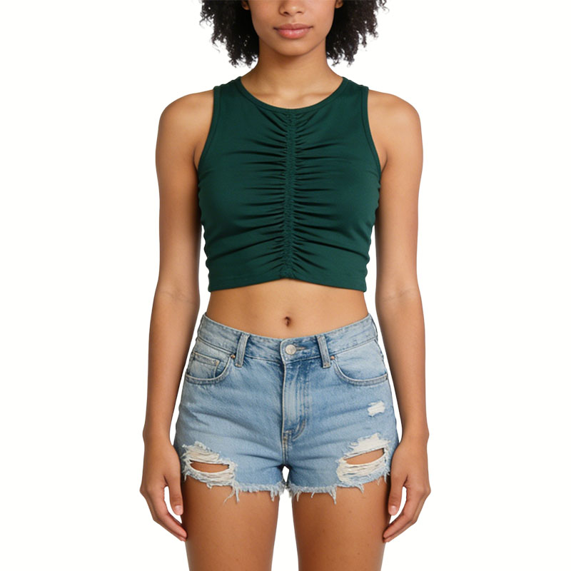 high-waist-slim-fashion-versatile-cropped-top