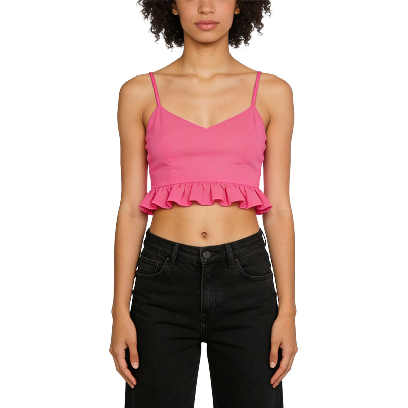 ruffle-hem-sweet-gentle-style-cropped-top