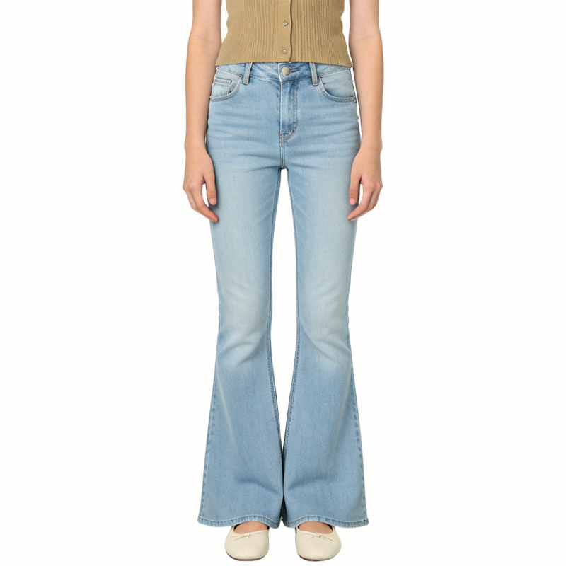 womens-light-wash-high-rise-flared-jeans