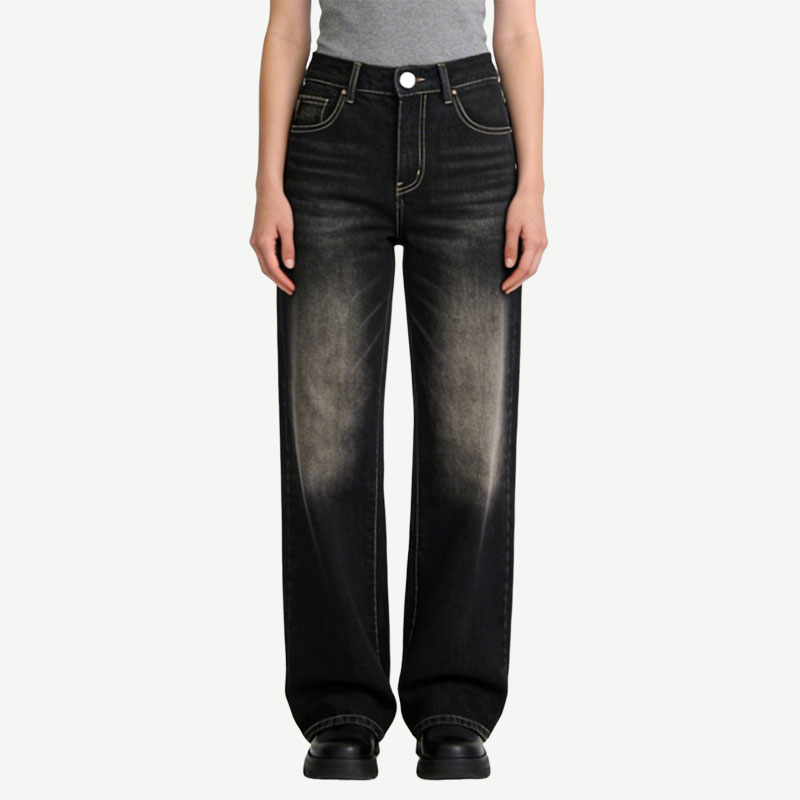 heavy-faded-wash-draped-womens-straight-leg-jeans