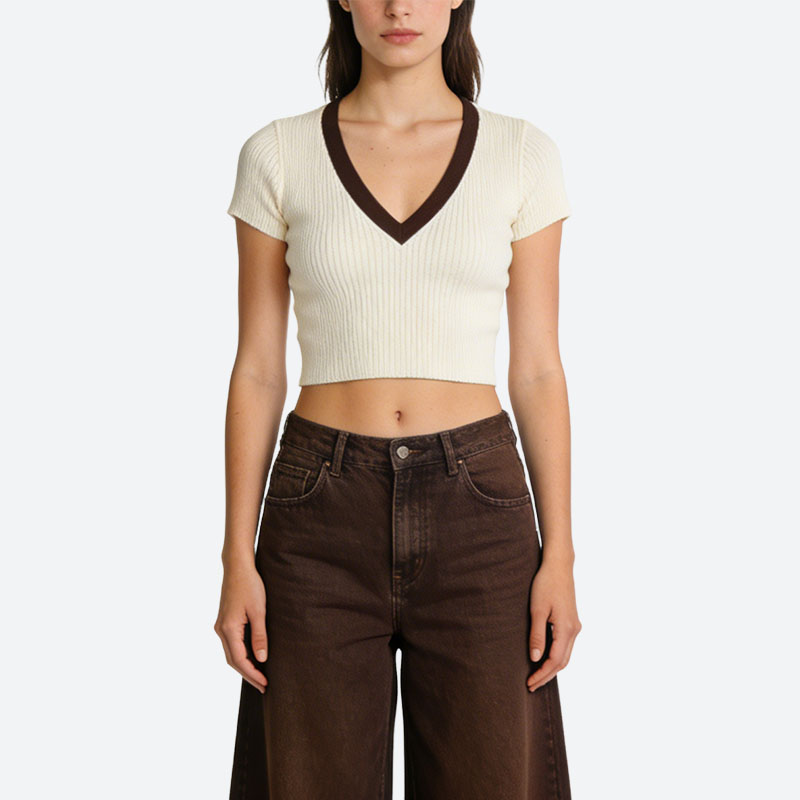 womens-elegant-v-neck-sleeveless-t-shirts