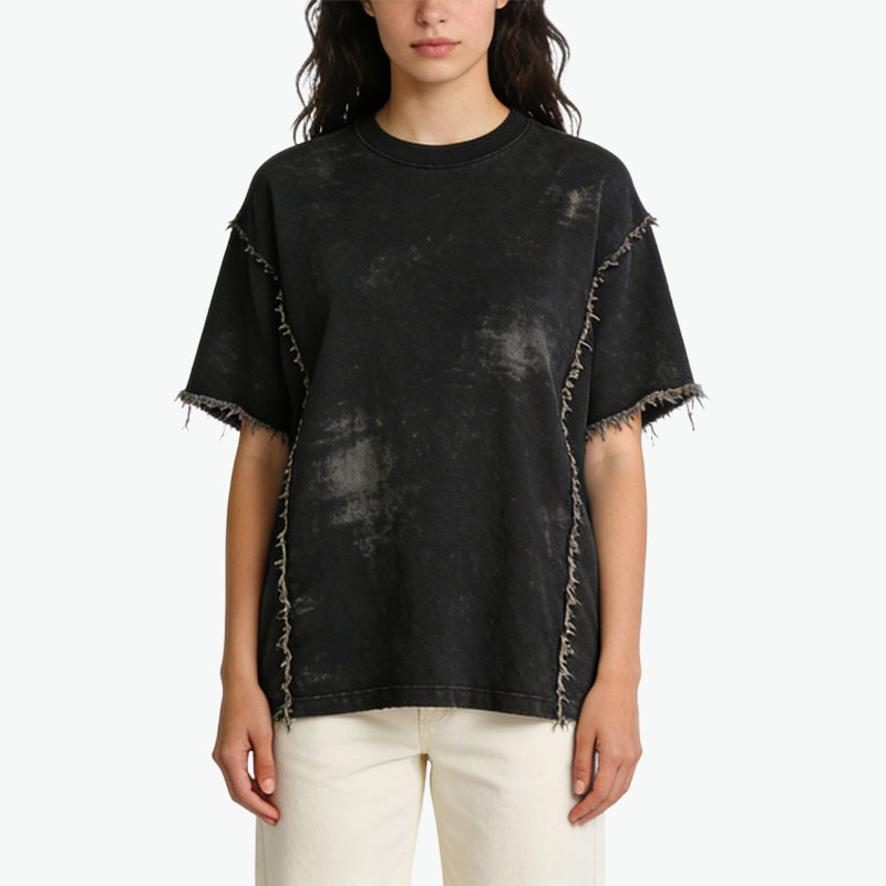 womens-distressed-washed-loose-fit-t-shirts