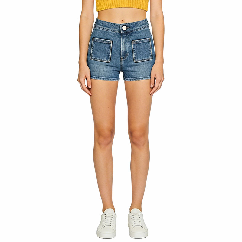 womens-high-waist-square-pocket-decor-denim-shorts